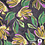 Viscose stretch stof grijs met geschilderde bloemen