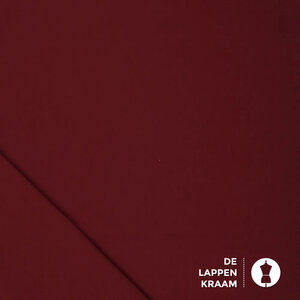  Travelstof crepe bordeaux