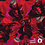 Viscose tricot stof met geschilderde bloemen roze