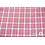 Viscosemix stof met stretch roze geruit