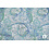 Stretchkatoen stof met groen/blauw paisley dessin