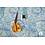 Stretchkatoen stof met groen/blauw paisley dessin