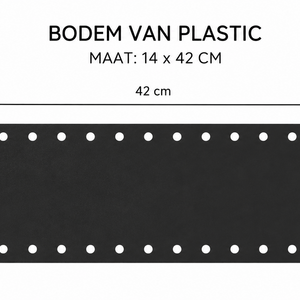  Bodem voor DIY tas 14x42