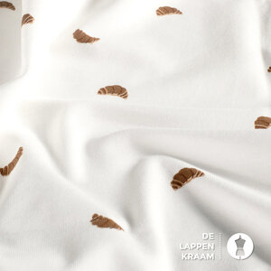  Tricot off white met croissantjes