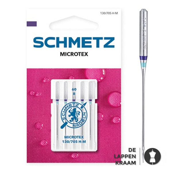 Schmetz Naalden Microtex 60 set van 5 stuks