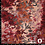 Ausbrenner tie dye stof bordeaux