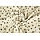 Ribtricot stof gebroken wit met panterprint
