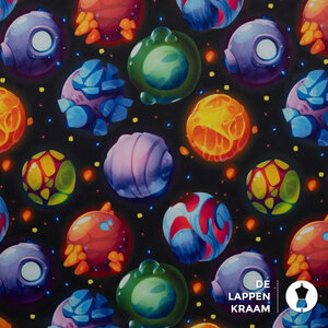  Alpenfleece met planeten