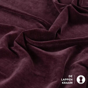  Velours bengaline bordeaux