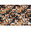 Coupon 7 Viscosemix in gevlekt dessin camel 180 x 150 cm