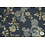 Stretchkatoen stof jeanslook met bloemenprint in beigetinten