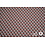 Coupon 16 Polyester met geometrisch dessin blauw en bordeaux 180 x 150cm