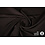 SALE Polyester stretch stof donkerbruin