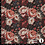 Viscosemix stof met bloemenprint