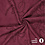 Scuba suede met geborduurde draad in bloemvorm bordeaux
