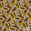 Viscose twill stof met mozaiekprint