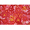 Coupon 79 Polyester roze met paisley 180 x 150cm