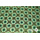 Coupon 81 Chiffon in bloemenprint mintgroen met lurex 180 x 150cm