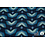 A la Ville Viscose stof donkerblauw met vervaagde vormen