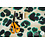 A la Ville Crinkle viscose met tie dye dessin groen