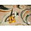 A la Ville Nicky velours met grote paisley vormen in pastel