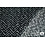 A la Ville Gebreide Stof met Glitter Zigzag Zwart Wit