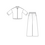 Bel'Etoile Naaipatroon Kiki broek en blouse