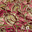 Gewatteerd Fluweel Stof Roze met Bloemen