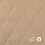 Ribfluweel Stof Beige Gevoerd met Ecru Teddy