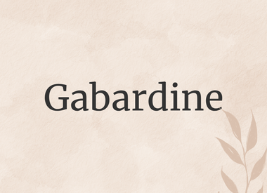 Gabardine