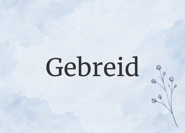 Gebreid