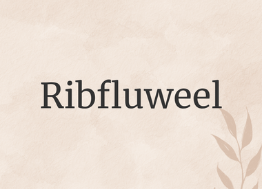 Ribfluweel