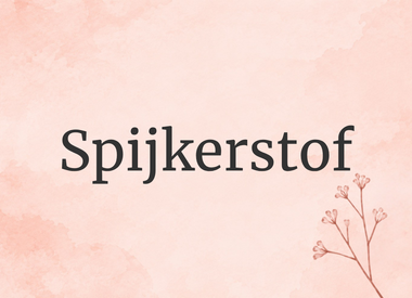 Spijkerstof