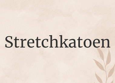 Stretch katoen