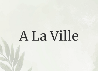 A La Ville