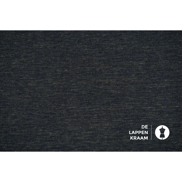 SALE Punta Stof Gemeleerd Donkerblauw