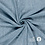 Polyester Stof met Linnenstructuur Blauw