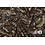 Coupon 49 Angora tricot taupe met groen 200 x 135 cm
