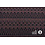 Coupon 69 Jacquard met gekleurde strepen 200 x 150 cm