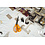Coupon 76 Viscose tricot met abstracte barok 200 x 140 cm