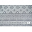 Coupon 83 Gebreid in boho stijl grijs 200 x 180 cm