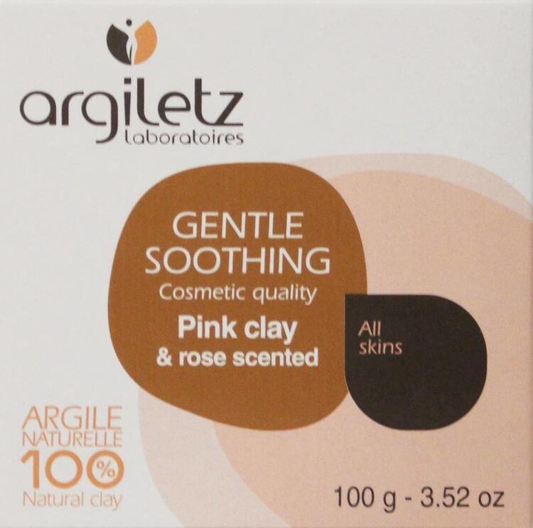 Argiletz Zeep BIO met Roos en roze klei / Soap pink clay rose fragrance