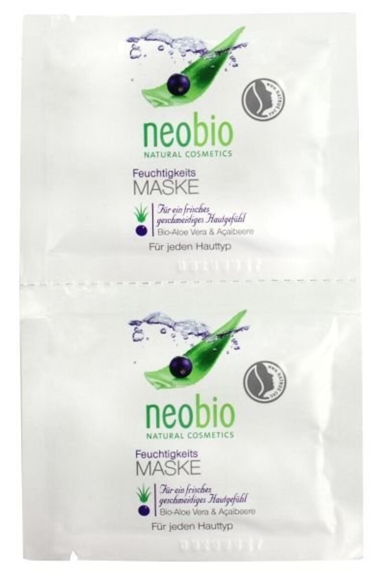 Neobio Neobio Vochtigheidsmasker 2x7,5ml