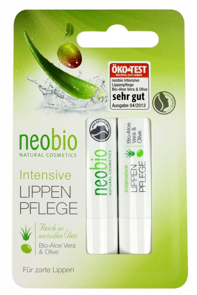 Neobio Neobio Lipcare 2x4,8gr