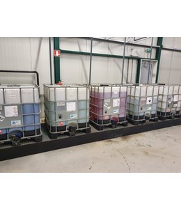 Drip trays on behalf of IBC containers