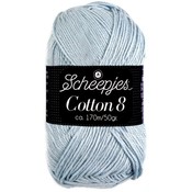 Scheepjes Cotton 8 grijsblauw (652)