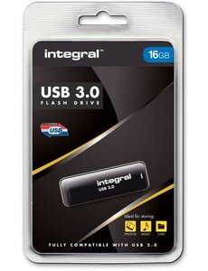 Integral Noir USB-stick 16 GB