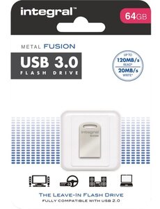 Integral 64GB Metal Fusion
