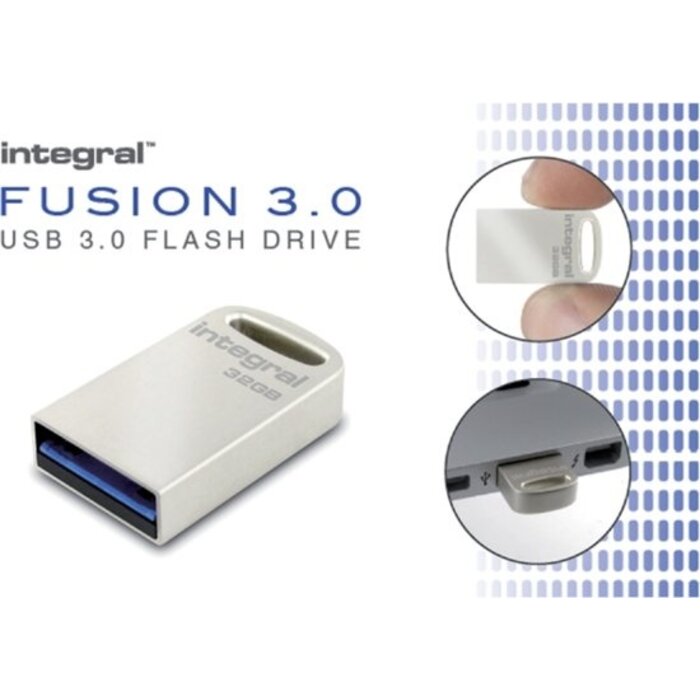 Integral Integral 128GB Metal Fusion USB 3.0 Flash Drive