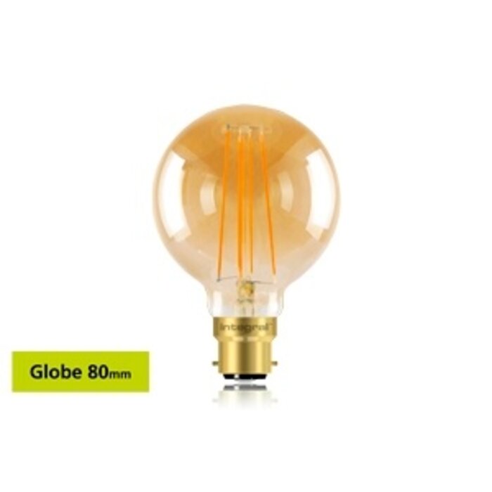 Integral Led Sunset Vintage Globe B22 170lm